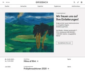 Grisebach.com(Grisebach) Screenshot