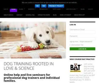 Grishastewart.com(Emotionally Intelligent Dog Training) Screenshot