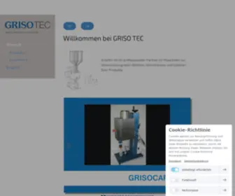 Grisotec.com(Schweizer Qualität für Abfüll) Screenshot