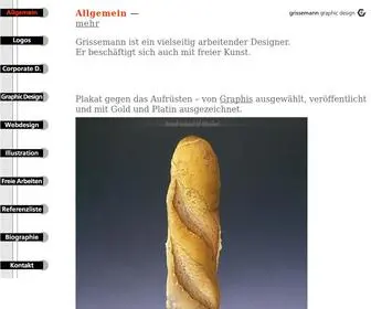 Grissemanndesign.com(Aufrüsten) Screenshot