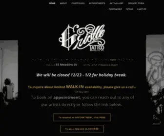 Gristletattoo.com(Gristle Tattoo Williamsburg Brooklyn) Screenshot