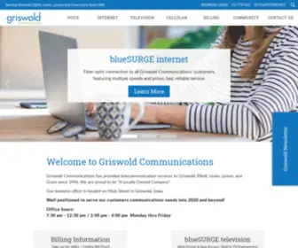 Griswoldtelco.com(Griswold Cooperative Telephone Co) Screenshot