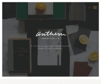 Gritandwitdesign.com(Anthem Creative Co) Screenshot