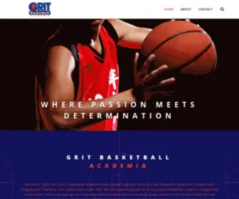 Gritbball.com(GRIT Academia) Screenshot