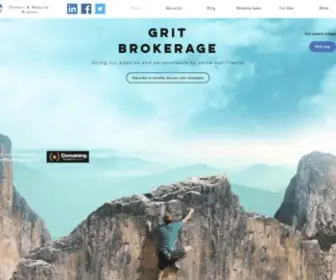 Gritbrokerage.com(Grit Brokerage) Screenshot