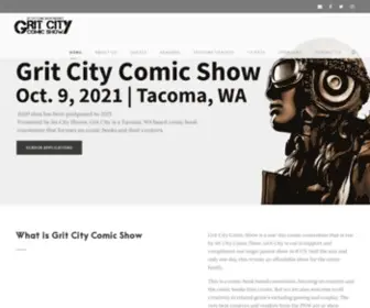 Gritcitycomicshow.com(Grit City Comic Show) Screenshot