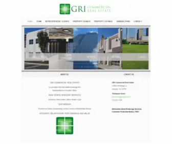 Gritexas.com(Green Realty Interests) Screenshot