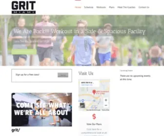 Gritmiami.com(A spacious) Screenshot