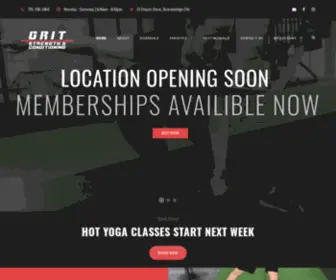 Gritsc.ca(Grit Strength & Conditioning) Screenshot