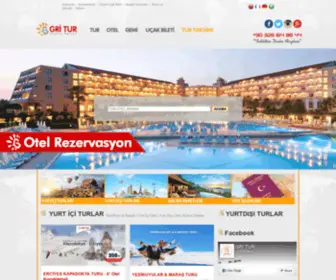 Gritur.com(GRİ TUR) Screenshot