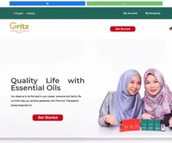 Gritz.my(Gritz Essential Oil Malaysia) Screenshot