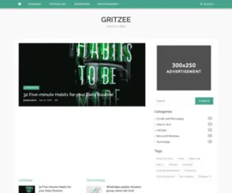 Gritzee.com(Home) Screenshot