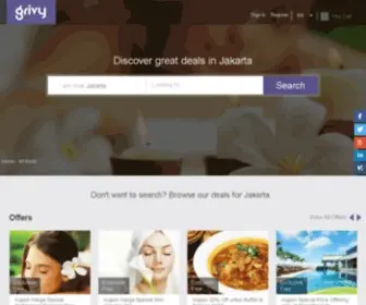 Grivy.com(Deal Jakarta) Screenshot