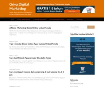 Griyadigitalmarketing.com(Griya Digital Marketing) Screenshot