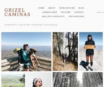 Grizelcaminas.com(Grizel Williams) Screenshot