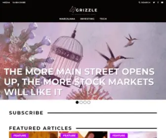 Grizzle.com(The Language of New Money) Screenshot
