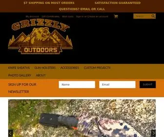 Grizzly-Outdoors.com(Grizzly Outdoors Sheaths and Holsters) Screenshot