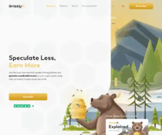 Grizzly.fi(Liquidity Mining Aggregator) Screenshot