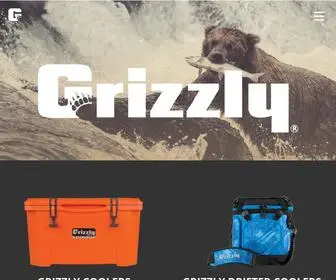Grizzlycoolers.com(Fishing Coolers) Screenshot