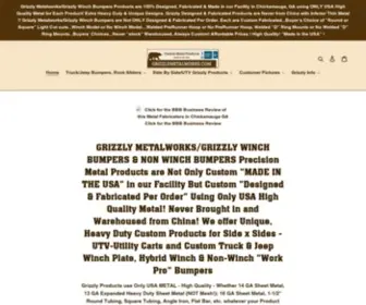 Grizzlymetalworks.com(Grizzly Metalworks) Screenshot