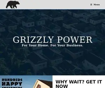 Grizzlypower.ca(Grizzly Power Inc) Screenshot