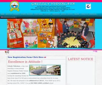 Grizzlyvidyalaya.com(Grizzly Vidyalaya) Screenshot