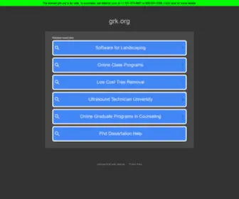 GRK.org(GRK) Screenshot