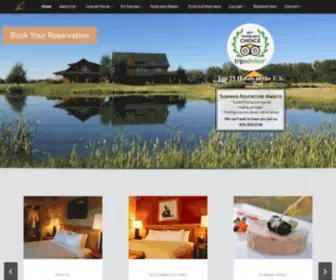 Grlodge.com(Gallatin River Lodge) Screenshot