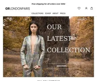 Grlondonparis.com(Online women&#039;s wear. Prêt) Screenshot