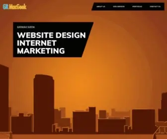 GrmacGeek.com(Grand Rapids Website Design) Screenshot