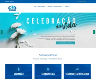 Grmariano.com.br(Grupo Mariano) Screenshot