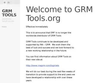 GRmtools.org(GRmtools) Screenshot