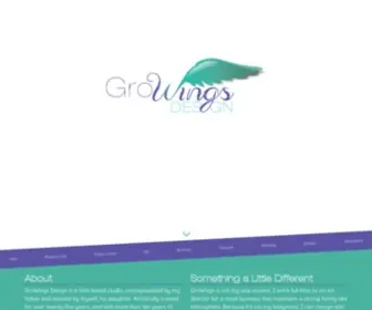 Gro-Wings.com(GroWings Design) Screenshot