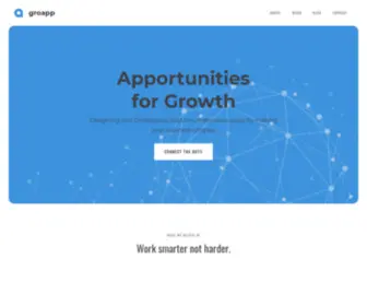 Groapp.com(Apportunities For Growth) Screenshot