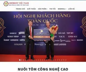 Grobest.com.vn(Grobest Việt Nam) Screenshot