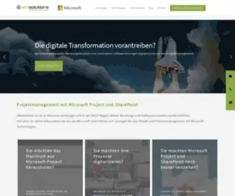 Grobmanschwarz.de(Projektmanagement mit Microsoft Project und SharePoint) Screenshot