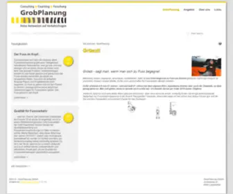Grobplanung.ch(Grüezi) Screenshot