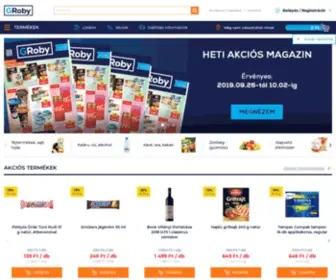 Groby.hu(Az Online Szupermarket) Screenshot