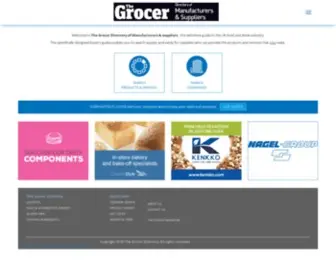 Grocerdirectory.co.uk(The Grocer Directory) Screenshot