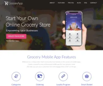 Grocersapp.com(Grocery App Development) Screenshot