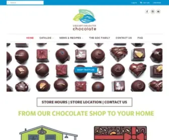 Grocersdaughter.com(Grocer's Daughter Chocolate) Screenshot