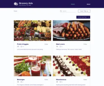 Groceryads.com(Forum) Screenshot