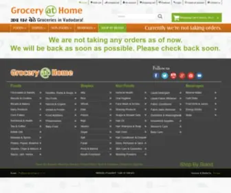 Groceryathome.co.in(Online Grocery Shopping in Vadodara) Screenshot