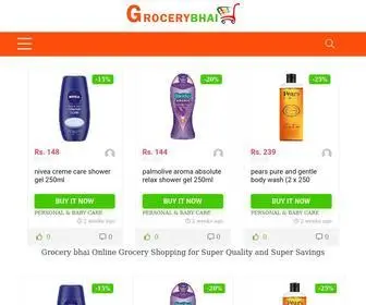 Grocerybhai.com(Grocerybhai Online Grocery Shopping) Screenshot