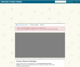 Grocerystorefinder.net(Grocery Store Finder) Screenshot