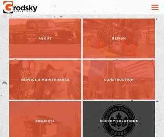 Grodsky.com(Since 1918) Screenshot