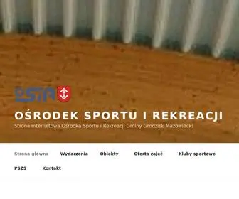 Grodzisksport.pl(Ośrodek Sportu i Rekreacji) Screenshot