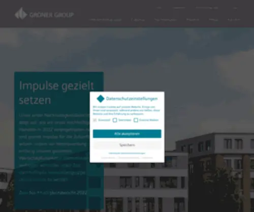 Groener-Group.com(Groener Group) Screenshot