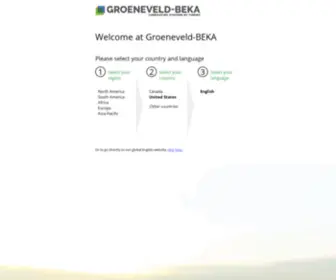 Groeneveld-Beka.com(Groeneveld) Screenshot