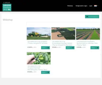 Groenonderwijs.nl(Groen Onderwijs) Screenshot